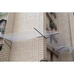 磁磚防掉落圍網工程 - 開豐製網繩有限公司