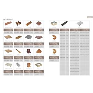 PVC木塑材料總表-2-亞德利塑膠工廠股份有限公司
