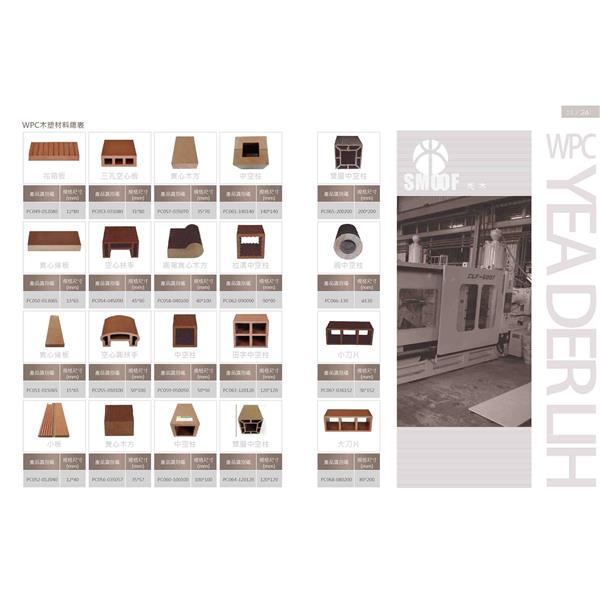 WPC木塑材料總表-2