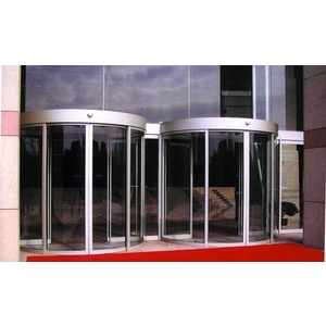 弧形自動門-泉威自動門工程行