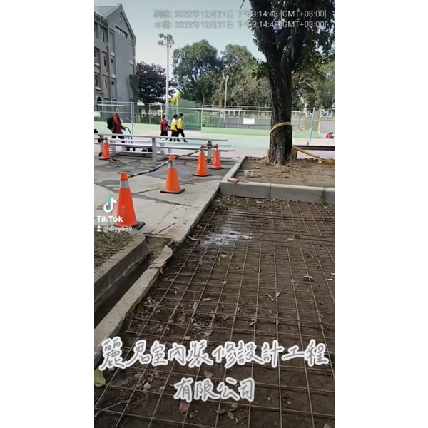 樹穴+步道施作 樹穴+步道施作