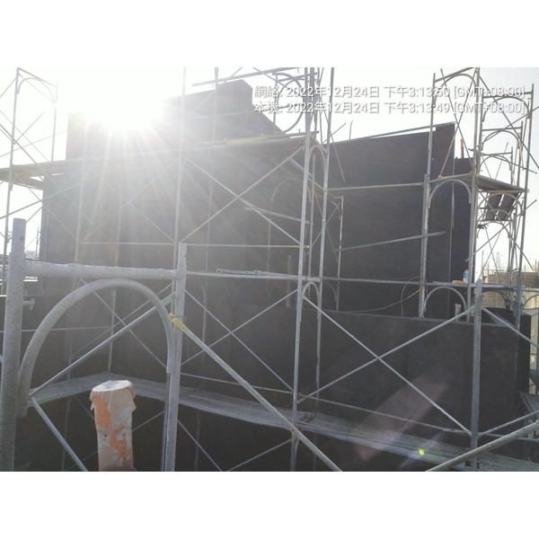 防水工程｜建案6戶透天厝｜外牆全面性噴塗防水工程