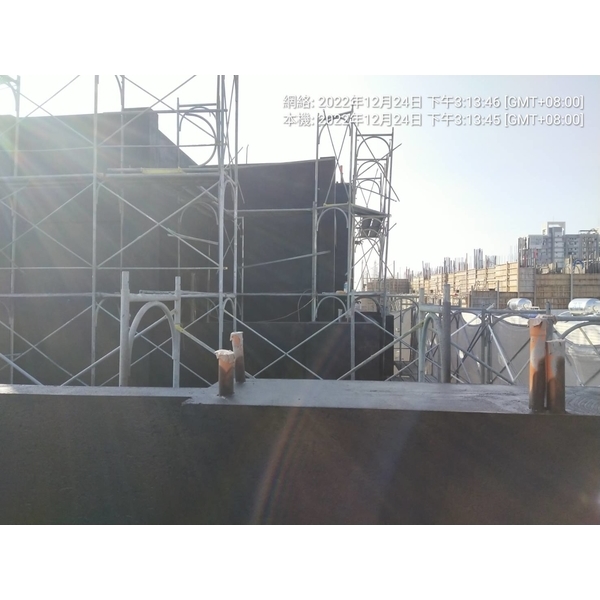 防水工程｜建案6戶透天厝｜外牆全面性噴塗防水工程