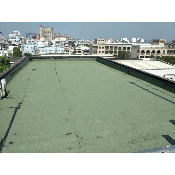 屋頂防水-舖設熱溶毯 屋頂防水-舖設熱溶毯