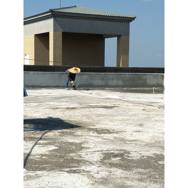 屋頂防水-地坪整理、灌漿、整體粉光