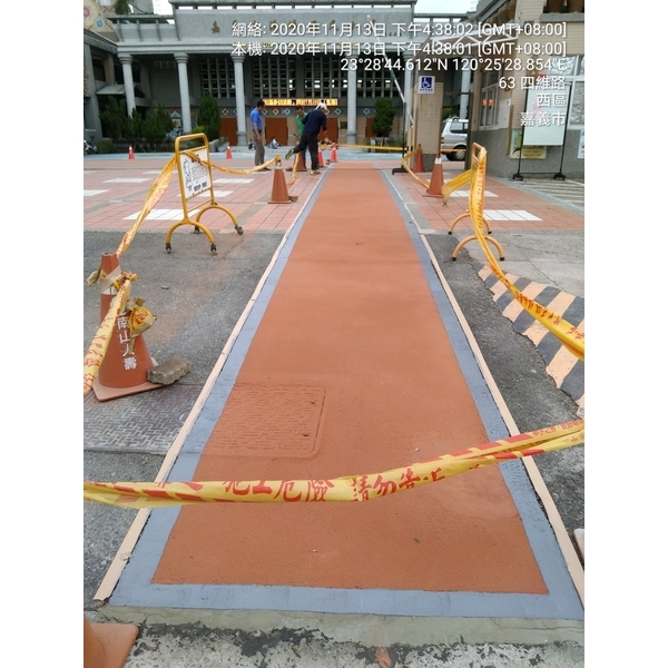無障礙天然彩砂止滑地坪-麗君室內裝修設計工程有限公司