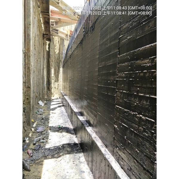 建案公寓基礎地下室回填面-防水工程-麗君室內裝修設計工程有限公司