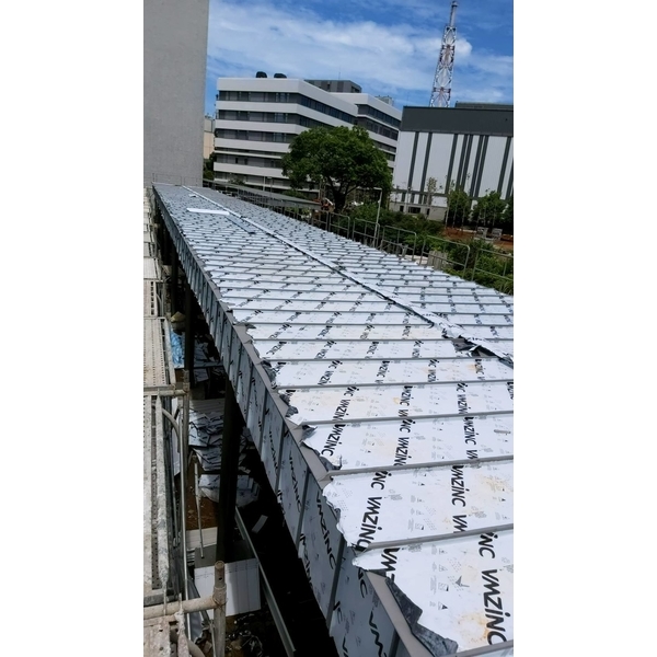 林口台電-鈦鋅板按裝 林口台電-鈦鋅板按裝