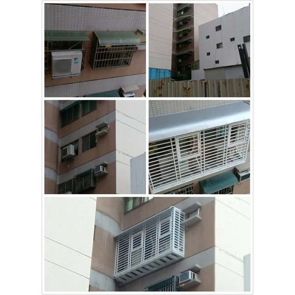 防盜凸窗 (底座外掛冷氣專用) 防盜凸窗 (底座外掛冷氣專用)