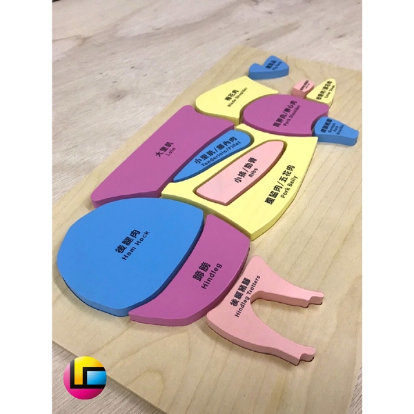 客製化塊狀拼圖