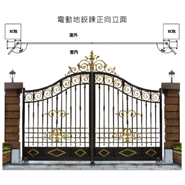 中庭景觀大門