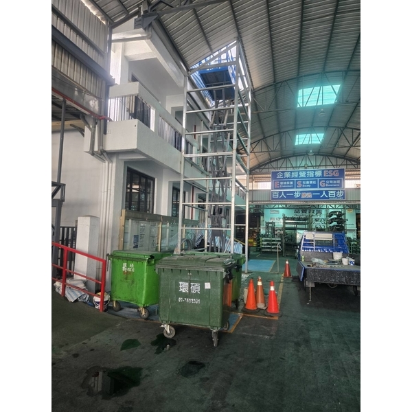 工廠電梯裝修完成