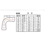 90E彎頭-星灃水電管件企業股份有限公司