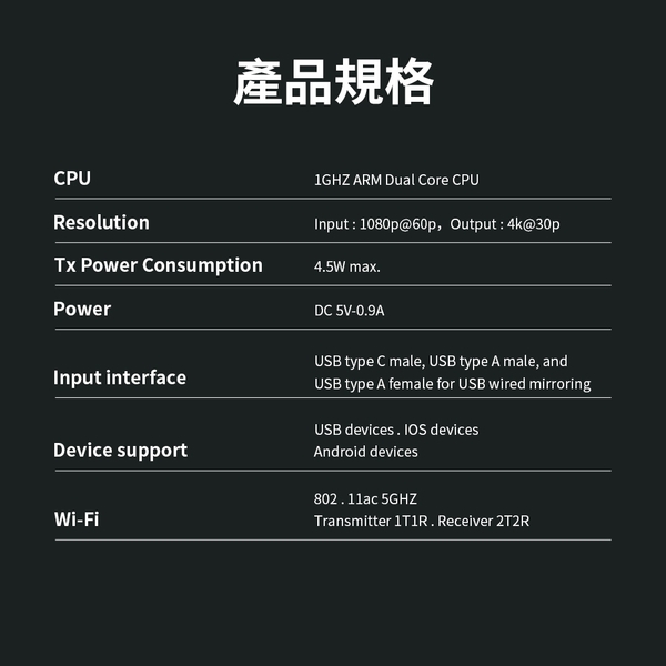 QuattroPod USB 無線簡報器 USB整合解決方案 一鍵投影 多人連線-日煜國際科技有限公司