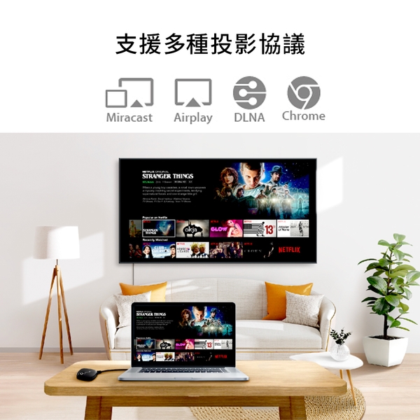 EZCast TwinX 無線投影套組 Type-C影像傳輸投影-日煜國際科技有限公司