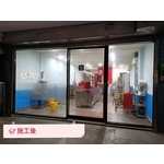 修改店面門.側邊門改到中間 - 富祥鋼鋁企業社