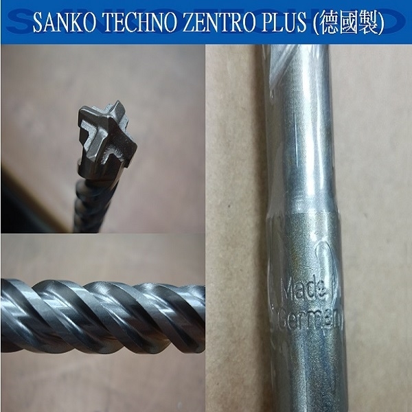 四溝鑽頭 (四刃) オールドリル ZENTRO PLUS 10 × 160-三幸商事顧問股份有限公司