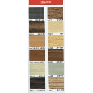 波音軟片色樣-強盛家室內裝修有限公司