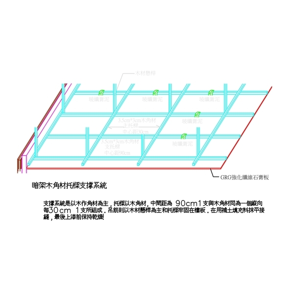 暗架角料施工方式 暗架角料施工方式
