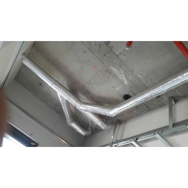 大樓冰水管路保溫-砳鼎工程有限公司