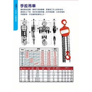 WIN手拉吊車-盈新五金開發有限公司