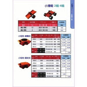 高荷重 搬運小坦克 固定式與旋轉式-盈新五金開發有限公司