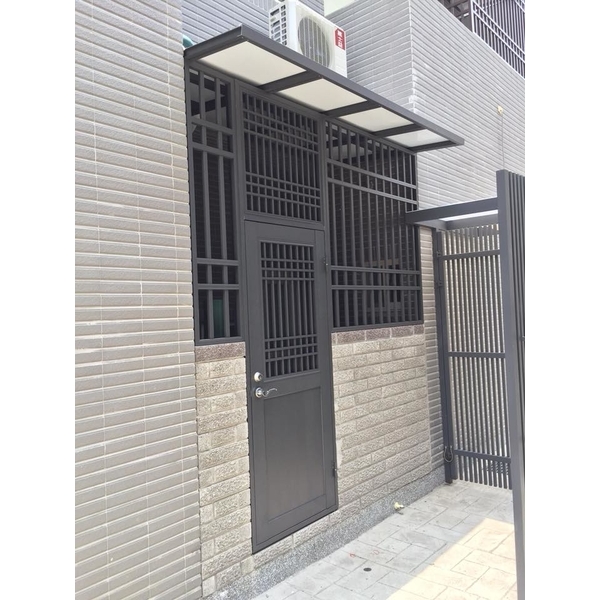 防盜窗+防盜門+遮雨棚-毅展企業社