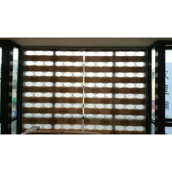 緹花調光捲簾-真正好企業社
