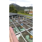 琉璃鋼瓦斜屋頂施工中. - 金界工程行