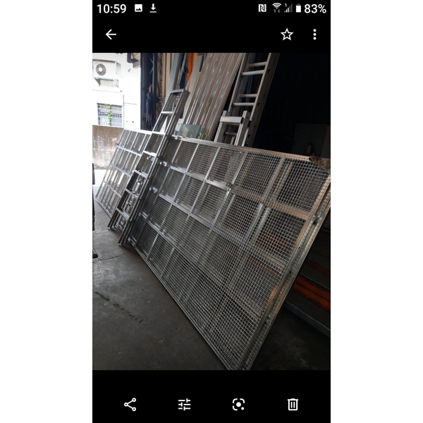 防磁磚墜落網-金界工程行