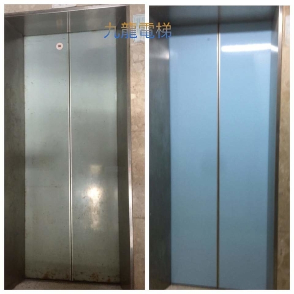 電梯門板烤漆工程