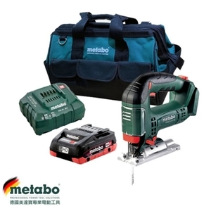 【metabo 美達寶】 18V鋰電線鋸機 STAB 18 LTX 100 4.0HD單電版(優惠套裝組合)-台灣華嶠貿易股份有限公司