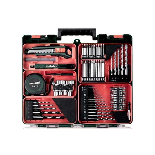 【metabo 美達寶】 18V鋰電震動電鑽組 SB 18 SET-台灣華嶠貿易股份有限公司