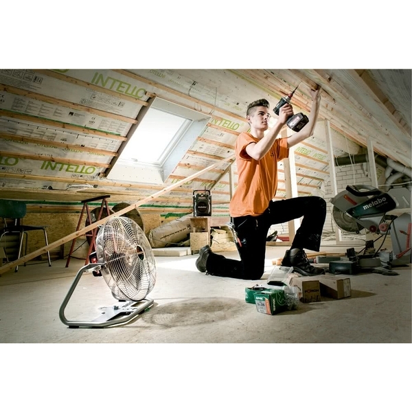 【metabo 美達寶】 德國美達寶 18V鋰電電風扇 AV18空機(無充電器電池)-台灣華嶠貿易股份有限公司