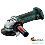 【metabo 美達寶】 18V鋰電德製五英吋砂輪機 W 18 LTX 125 Quick空機(無電池充電器)-台灣華嶠貿易股份有限公司