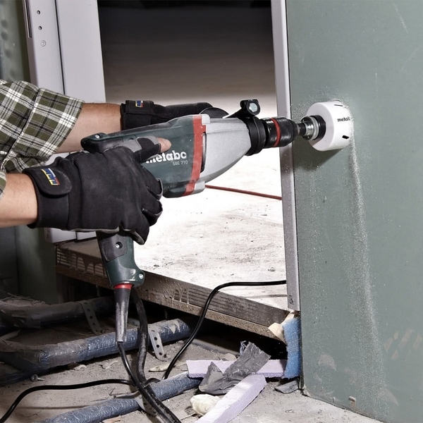 【metabo 美達寶】 德製四分兩速震動電鑽 SBE 710(插電工具)-台灣華嶠貿易股份有限公司