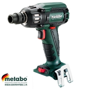 【metabo 美達寶】 18V鋰電德製無刷衝擊板手機 SSW 18 LTX 400 BL空機(無充電器電池)-台灣華嶠貿易股份有限公司