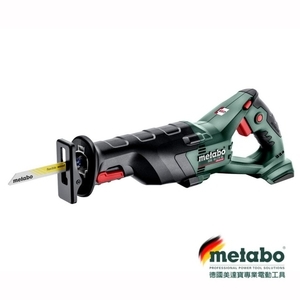 【metabo 美達寶】 德國美達寶 18V鋰電無刷重型軍刀鋸 SSE 18 LTX BL(無充電器電池)-台灣華嶠貿易股份有限公司