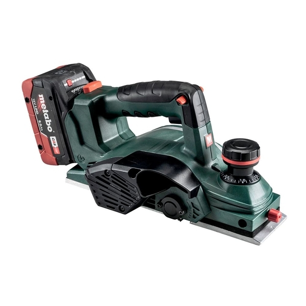 【metabo 美達寶】 18V鋰電電刨機 HO 18 LTX 20-82 4.0HD單電版(優惠套裝組合)-台灣華嶠貿易股份有限公司