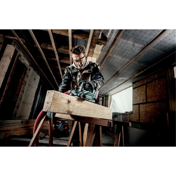 【metabo 美達寶】 18V鋰電電刨機 HO 18 LTX 20-82 4.0HD單電版(優惠套裝組合)-台灣華嶠貿易股份有限公司