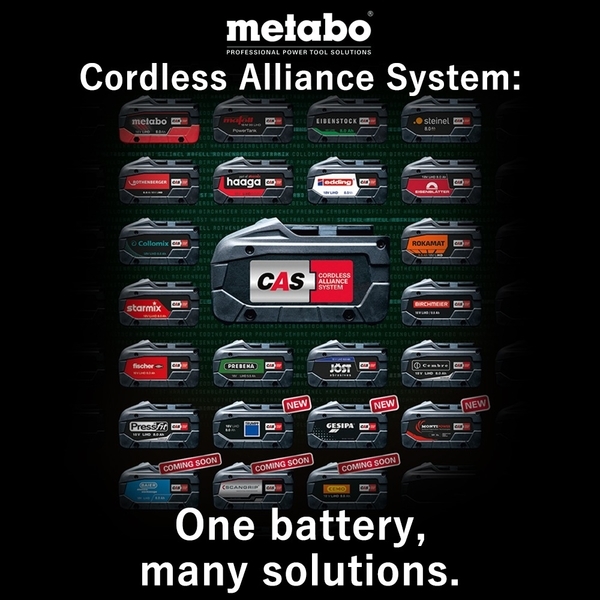 【metabo 美達寶】 德國美達寶 12V鋰電無刷衝擊起子機 POWERMAXX SSD 12 BL(雙4.0AH電池套裝組)-台灣華嶠貿易股份有限公司