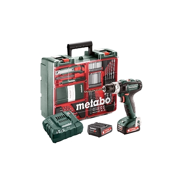 12V鋰電震動電鑽套組 POWERMAXX SB 12 SET-台灣華嶠貿易股份有限公司
