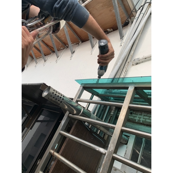 採光罩施工 採光罩施工
