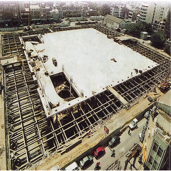 台南市美術館(原公11)地下停車場島式水平支撐-特聖鋼鐵有限公司