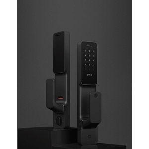 小米【推拉式P01】 智能指纹電子鎖小米系列家用防盜密碼智能電子門鎖安裝（全台皆可安裝）-秉佑企業社