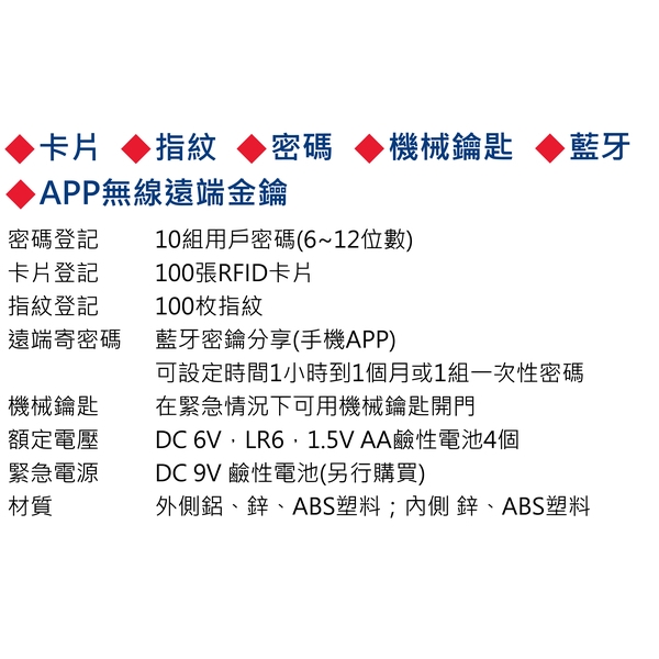 dormakaba FSL800 六合一卡片指紋密碼鑰匙-秉佑企業社