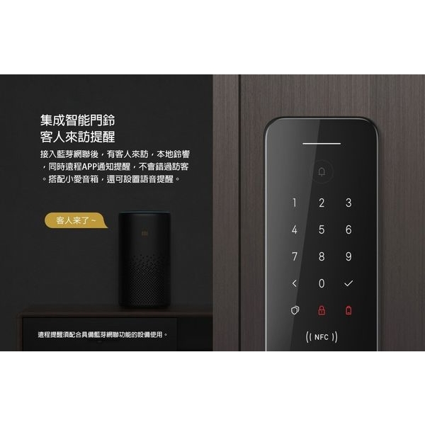 小米【推拉式P02】 智能指纹電子鎖小米系列家用防盜密碼智能電子門鎖安裝（全台皆可安裝）-秉佑企業社