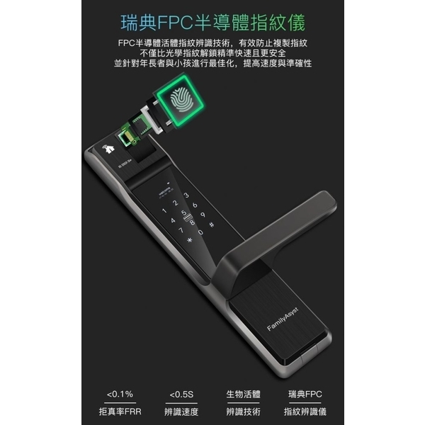 AiLock智慧管家電子鎖 Premium旗艦款-全台免安裝費【7種開門、Siri、Google語音-秉佑企業社