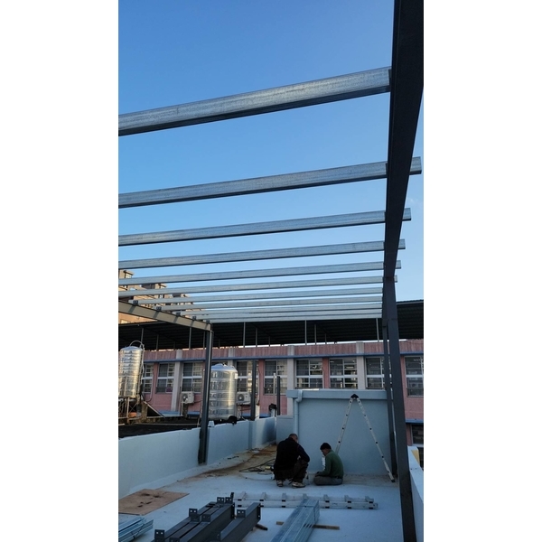 頂樓防漏水鐵皮屋搭建 6張-佳德金屬企業社