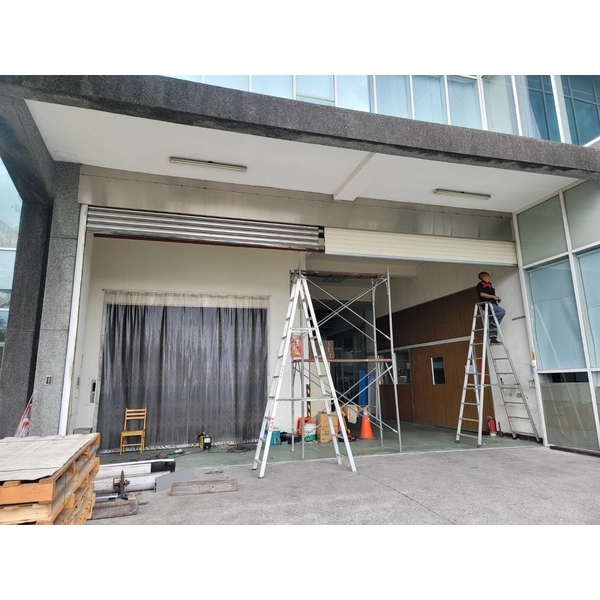 不銹鋼電動大門修改